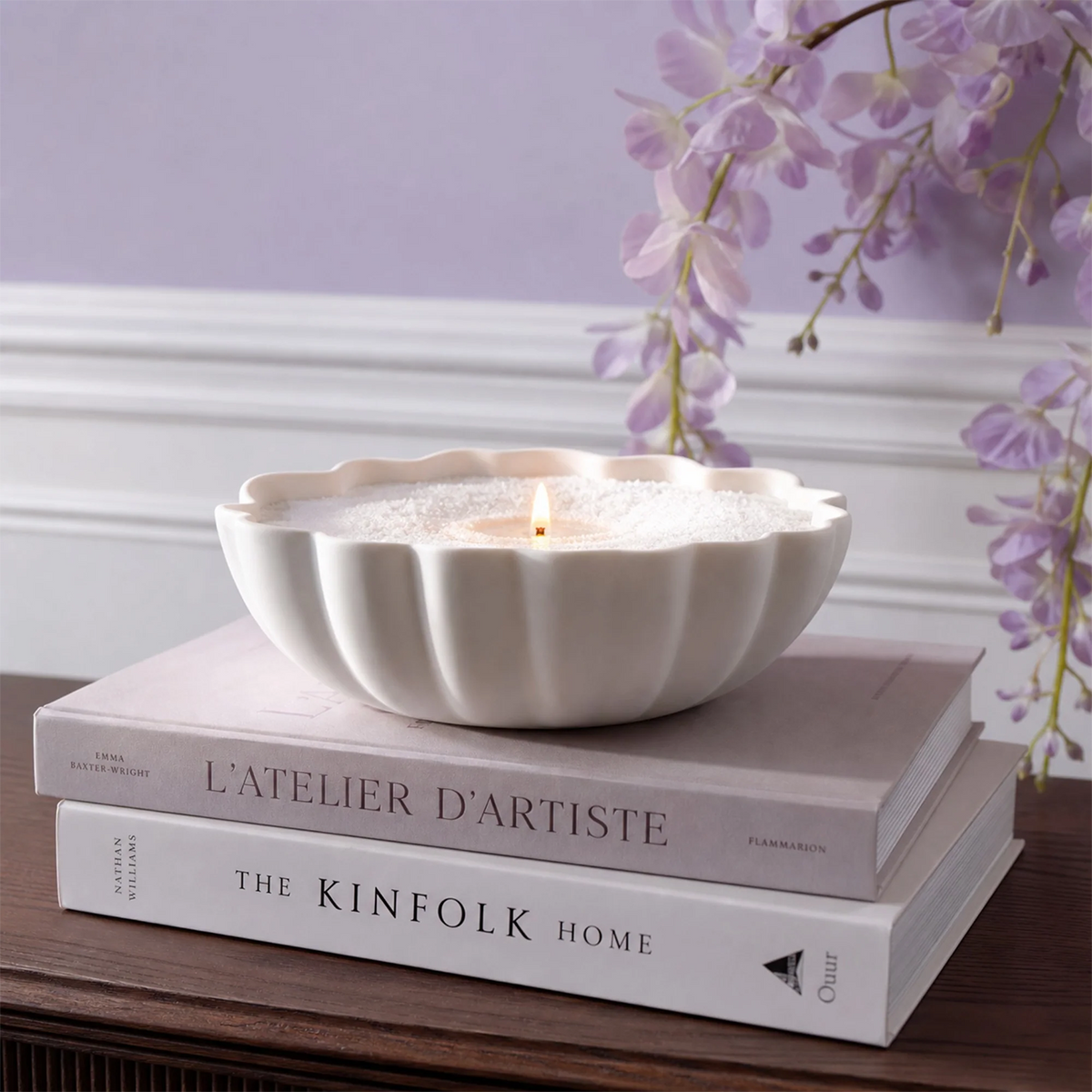300g Sand Wax Candle Passionfruit & Lime