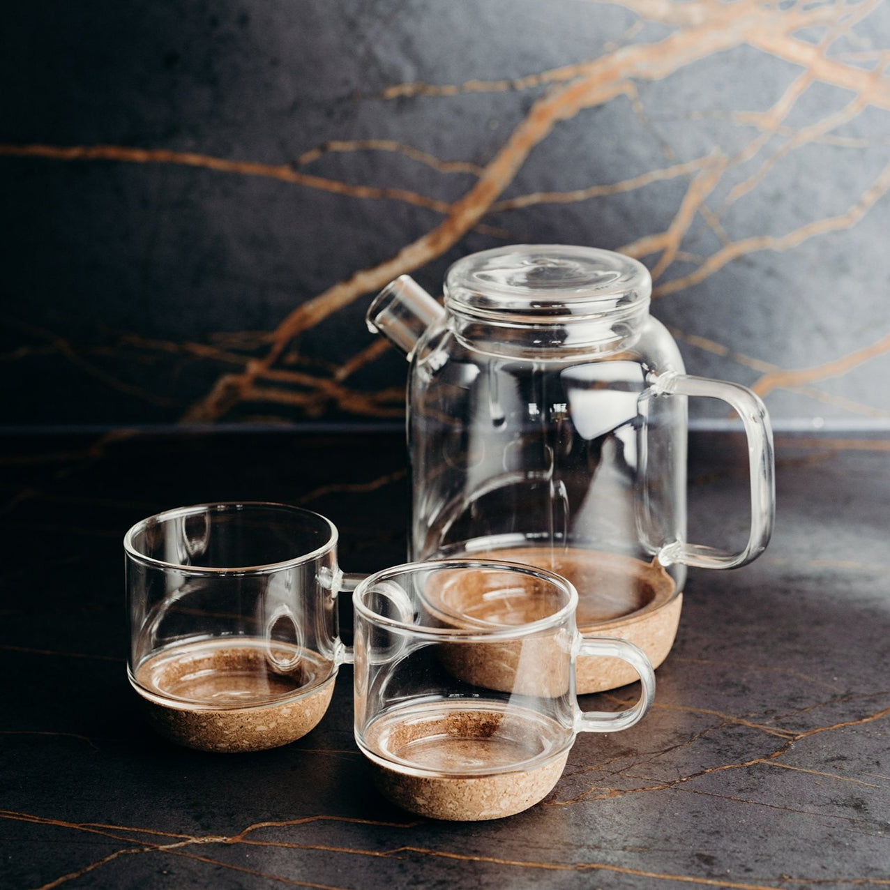 Onsen Glass Tea Set