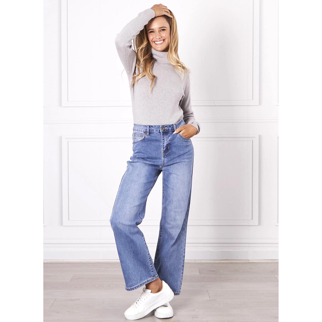 Demi Wide Leg Jean