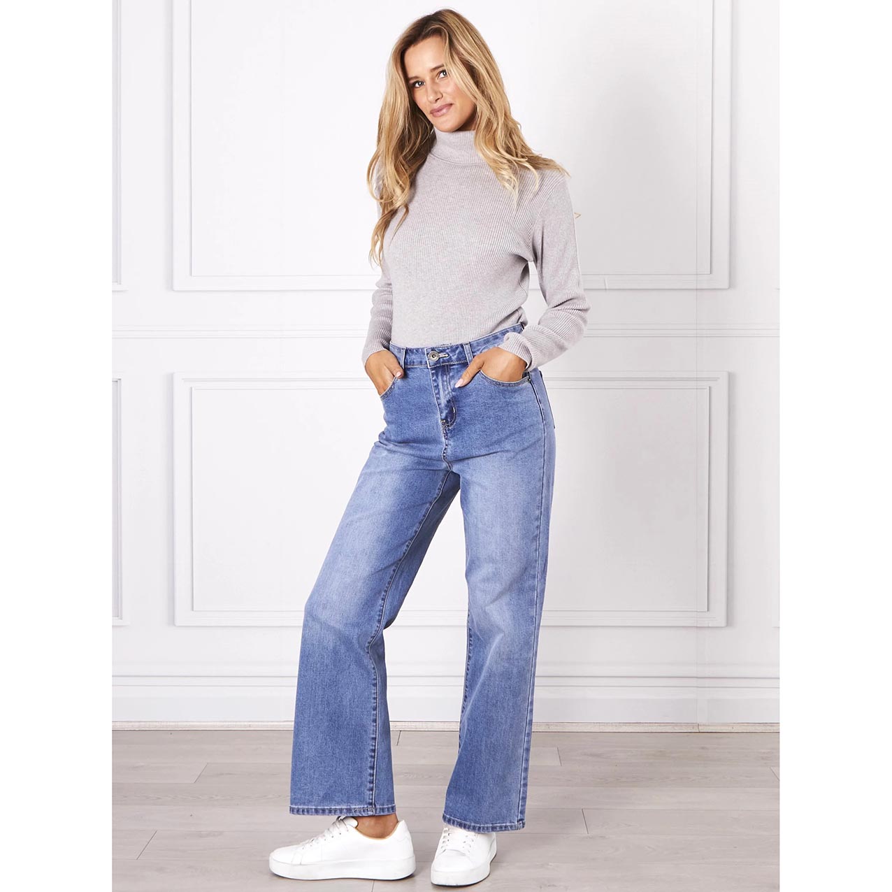 Demi Wide Leg Jean