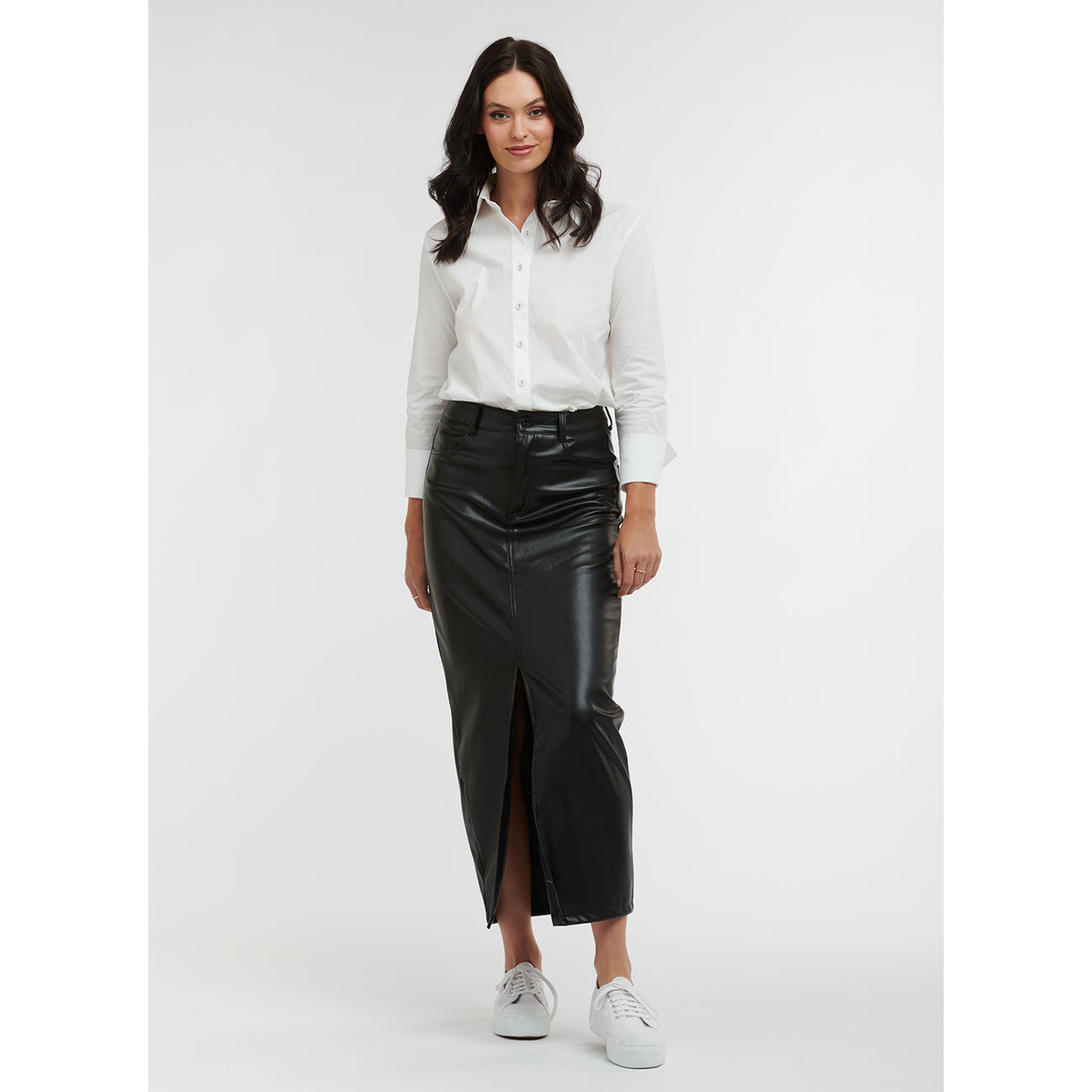 Diva Pleather Skirt