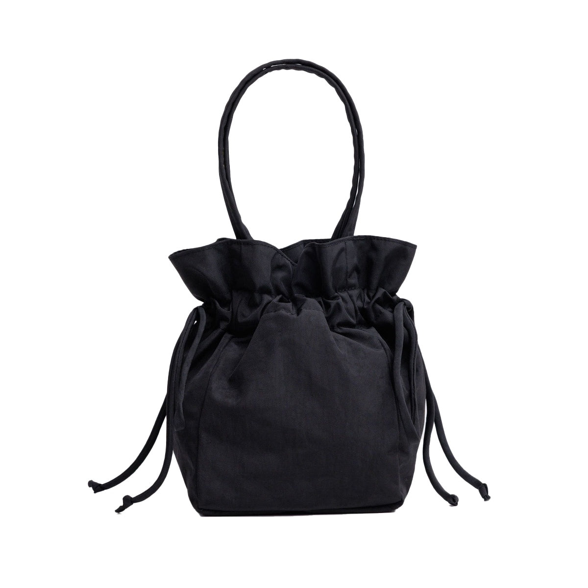 Baggu Nylon Drawstring Bag Black
