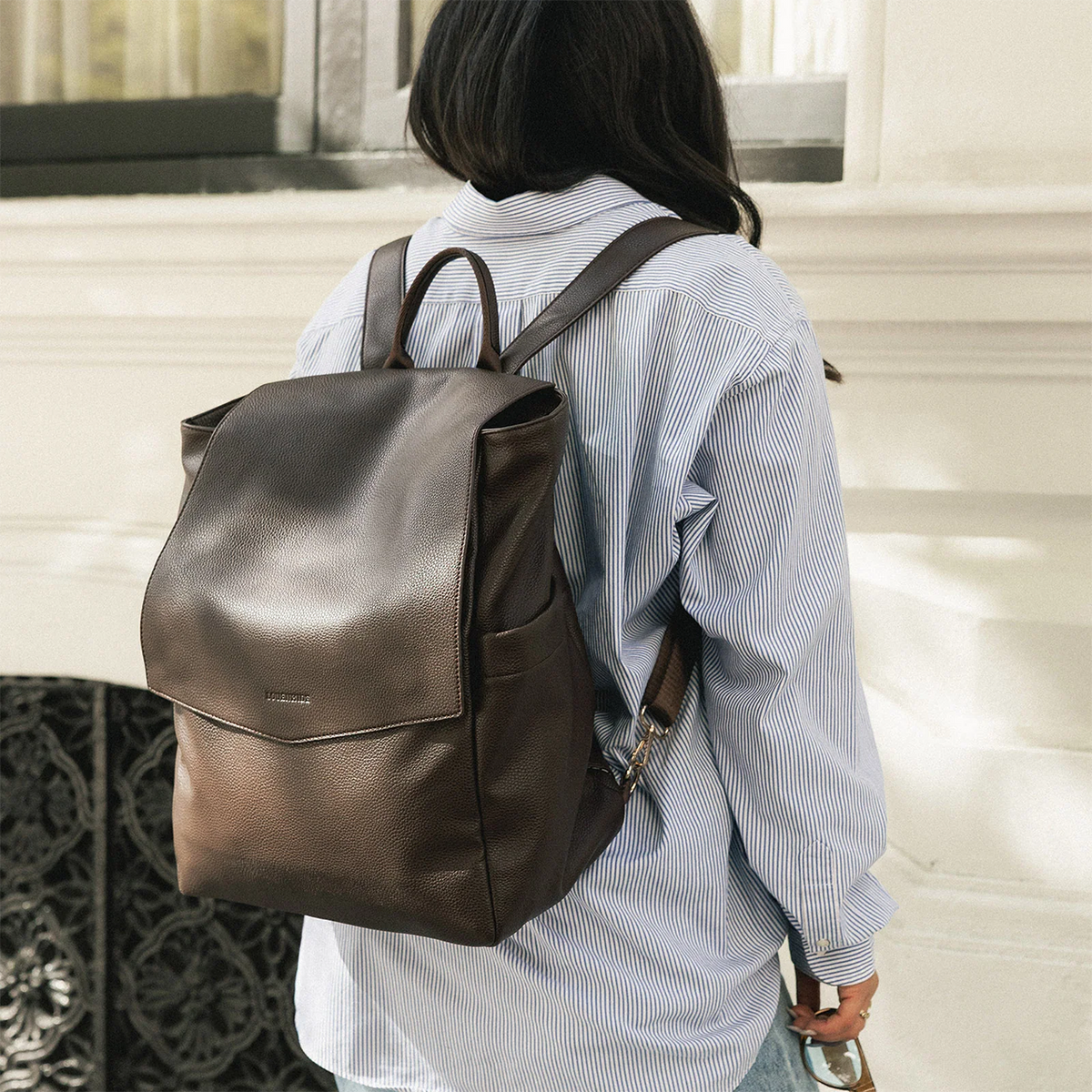 Drew Backpack Chocolate