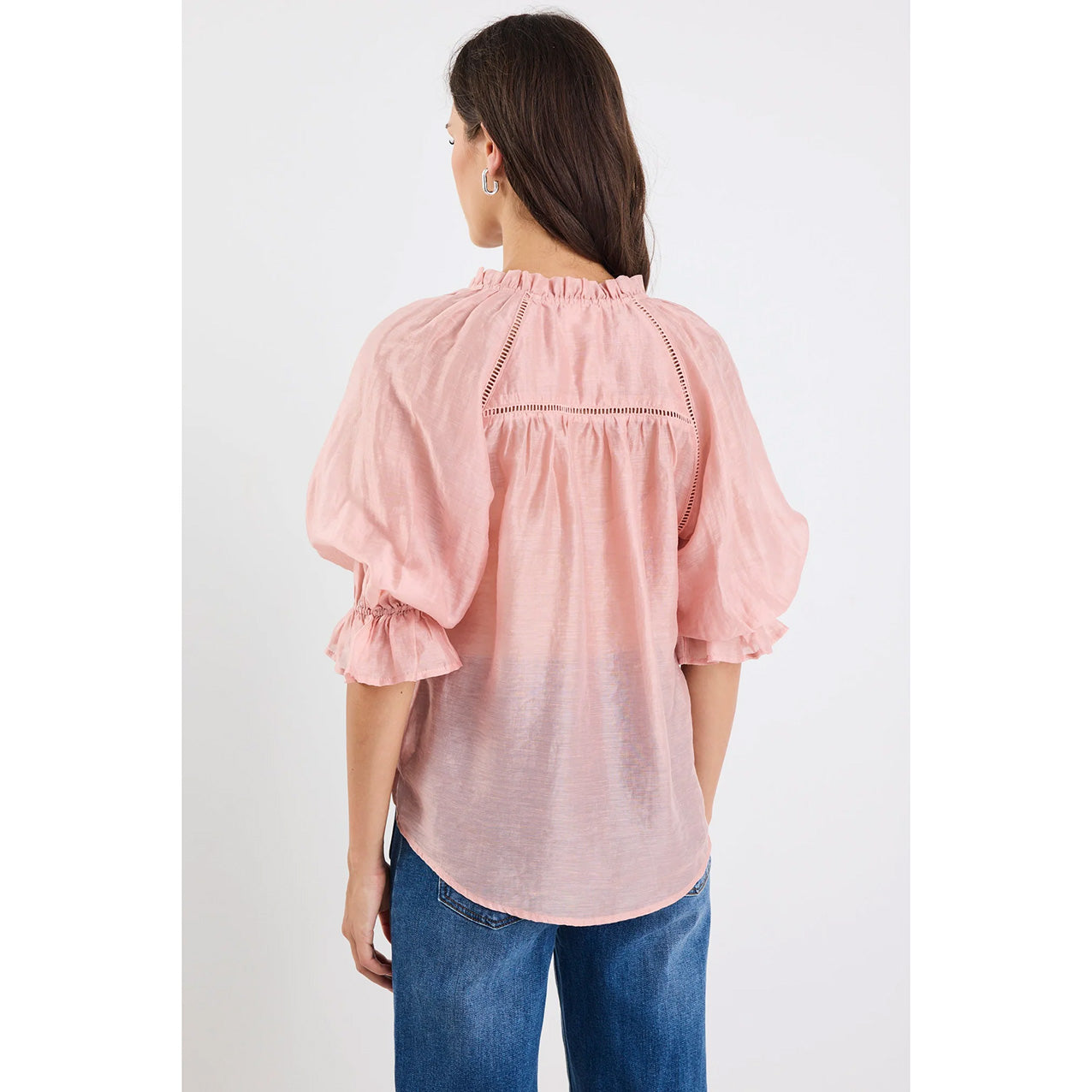 Encounter Blush Textured Top