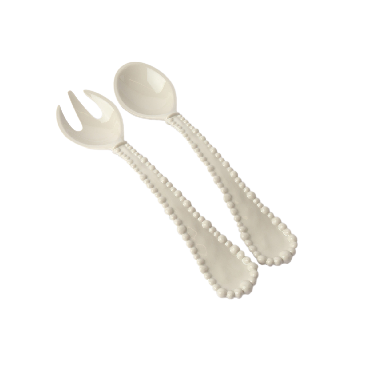 Melamine Pearl Sand Salad Servers
