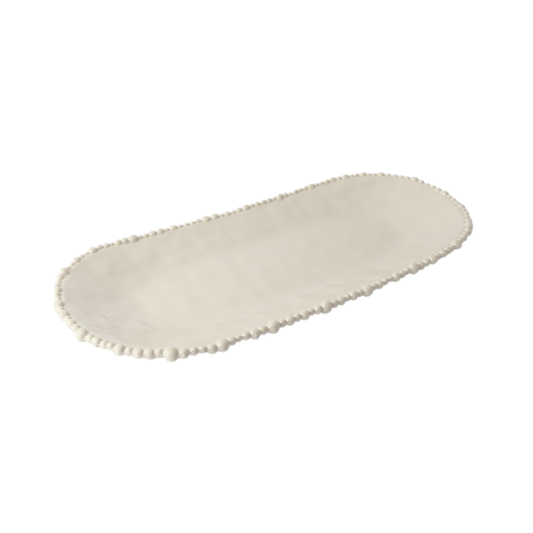 Melamine Pearl Sand Platter 53cm