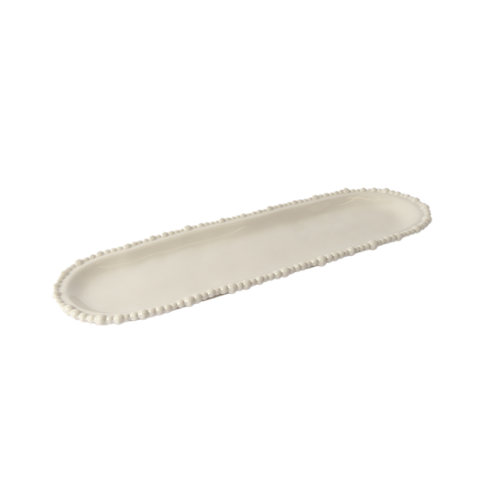 Melamine Pearl Sand Platter 45cm