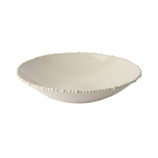 Melamine Pearl Sand Tapered Bowl 38cm