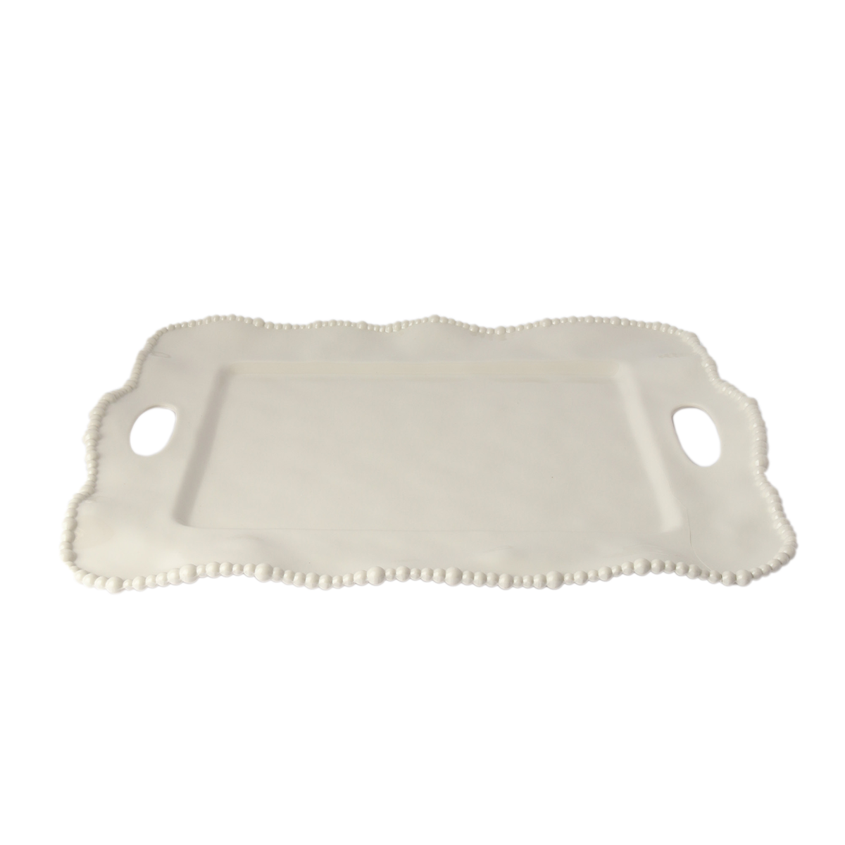 Melamine Pearl Sand Handle Tray 50cm