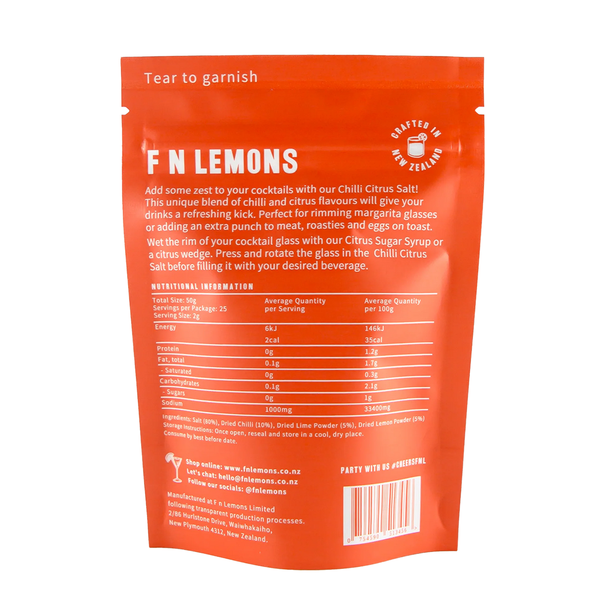 Rim Dust Chilli Citrus Salt