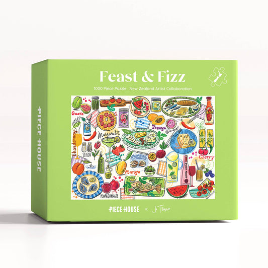 Piece House Puzzle Feast & Fizz