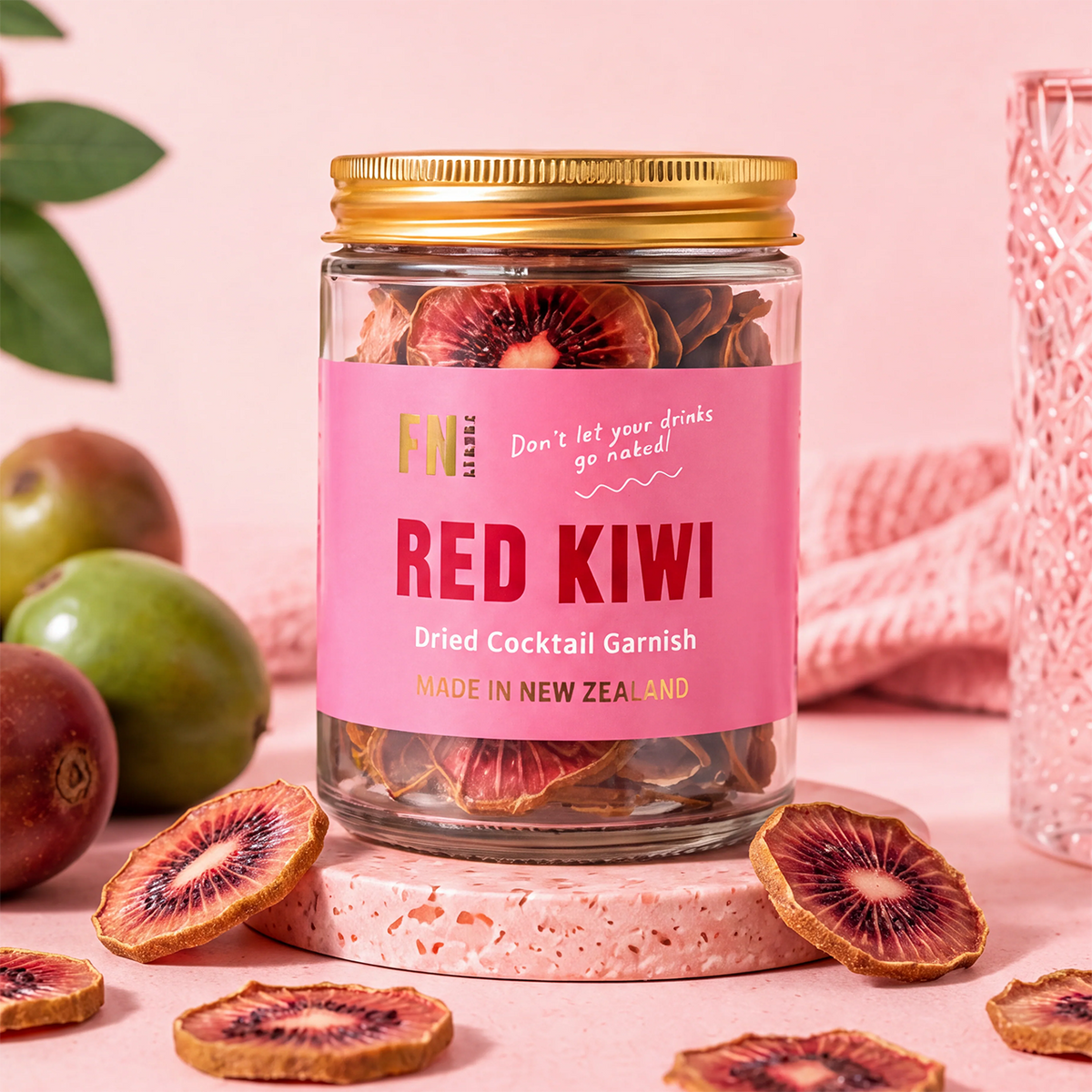 Dried Fruit Red Kiwi