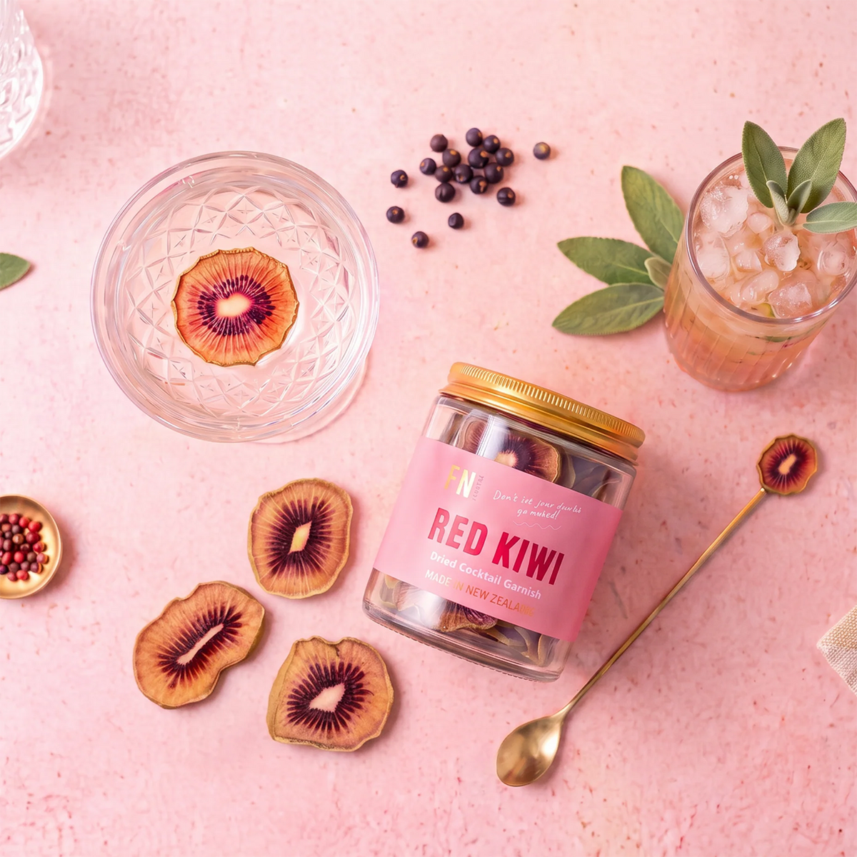 Dried Fruit Red Kiwi