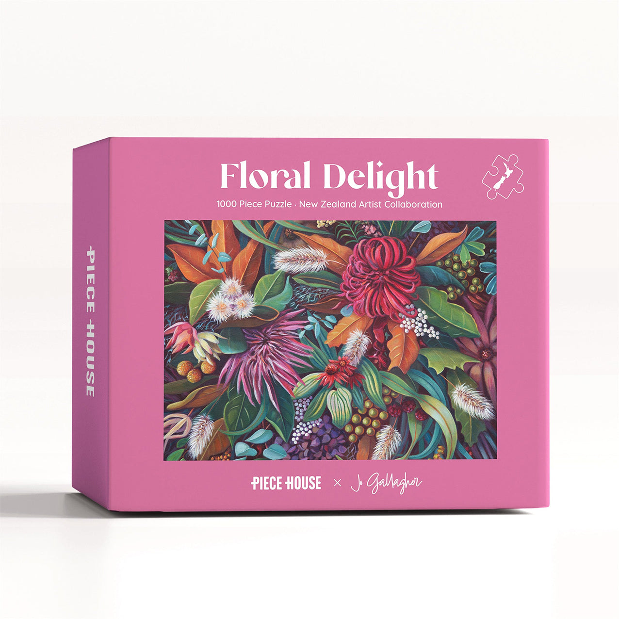 Piece House Puzzle Floral Delight