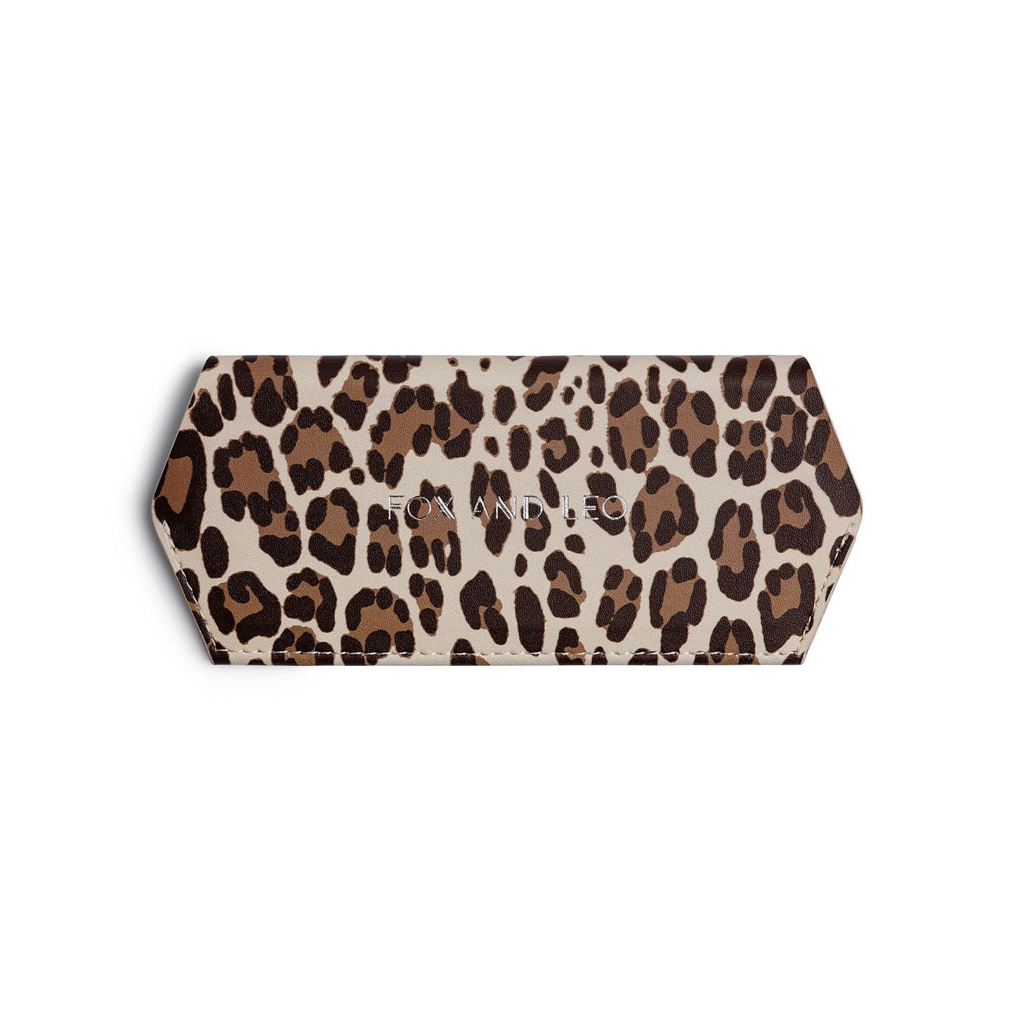 Leo + Fox Glasses Case Leopard