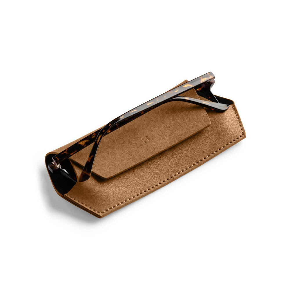 F&L Glasses Case Tan