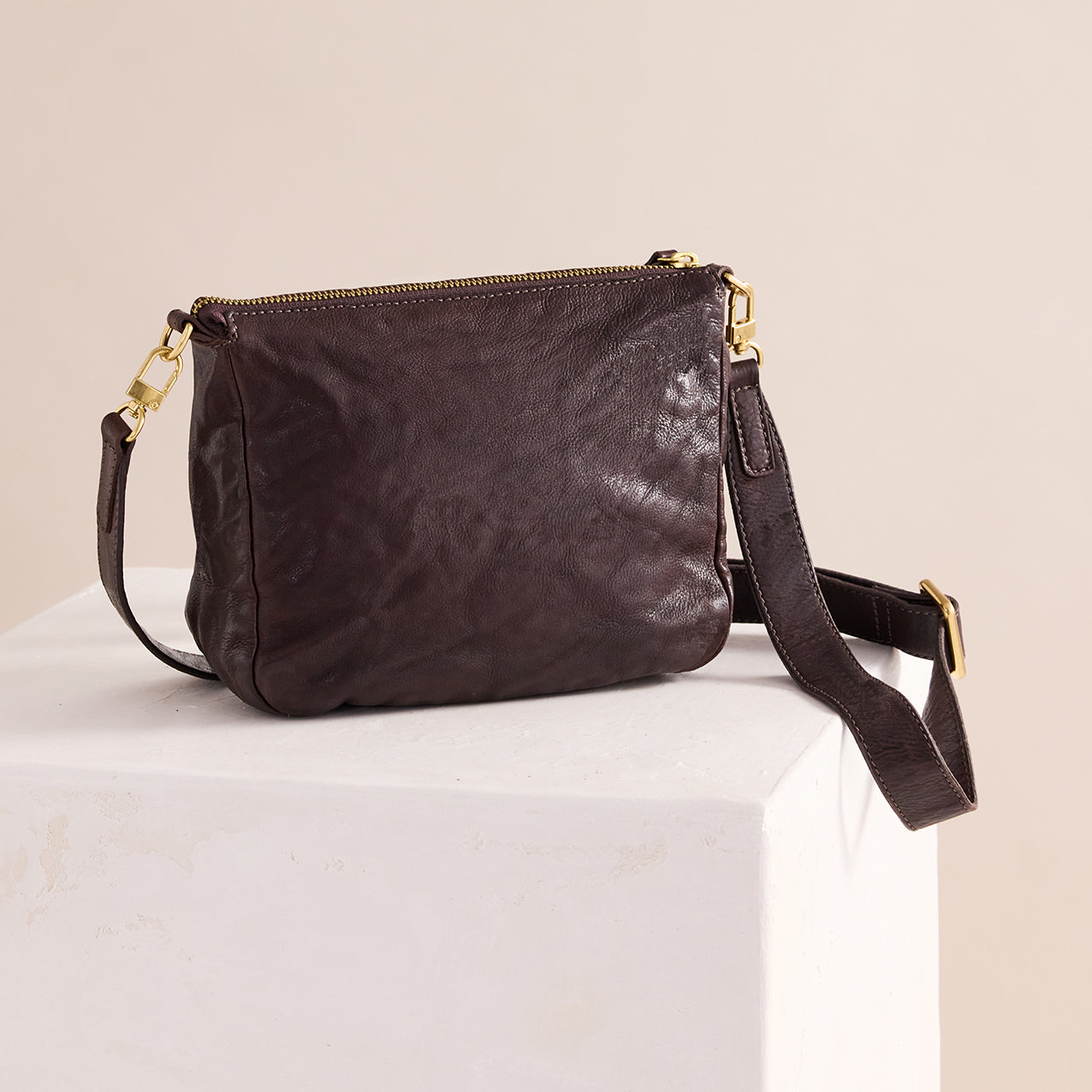 Frida Crossbody Bag Chocolate