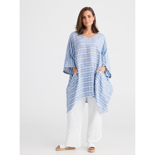 Holiday Cliffside Top Nautica Stripe