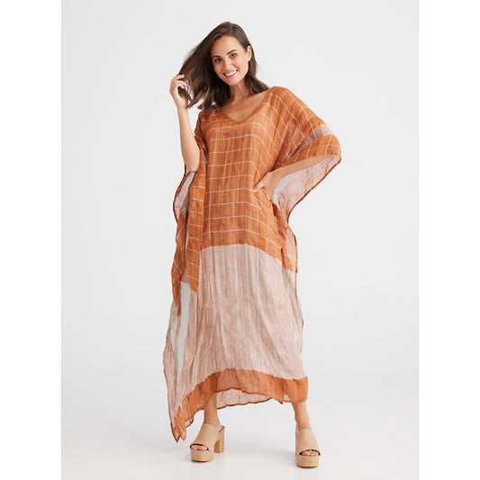 Holiday Capri Kaftan Copper