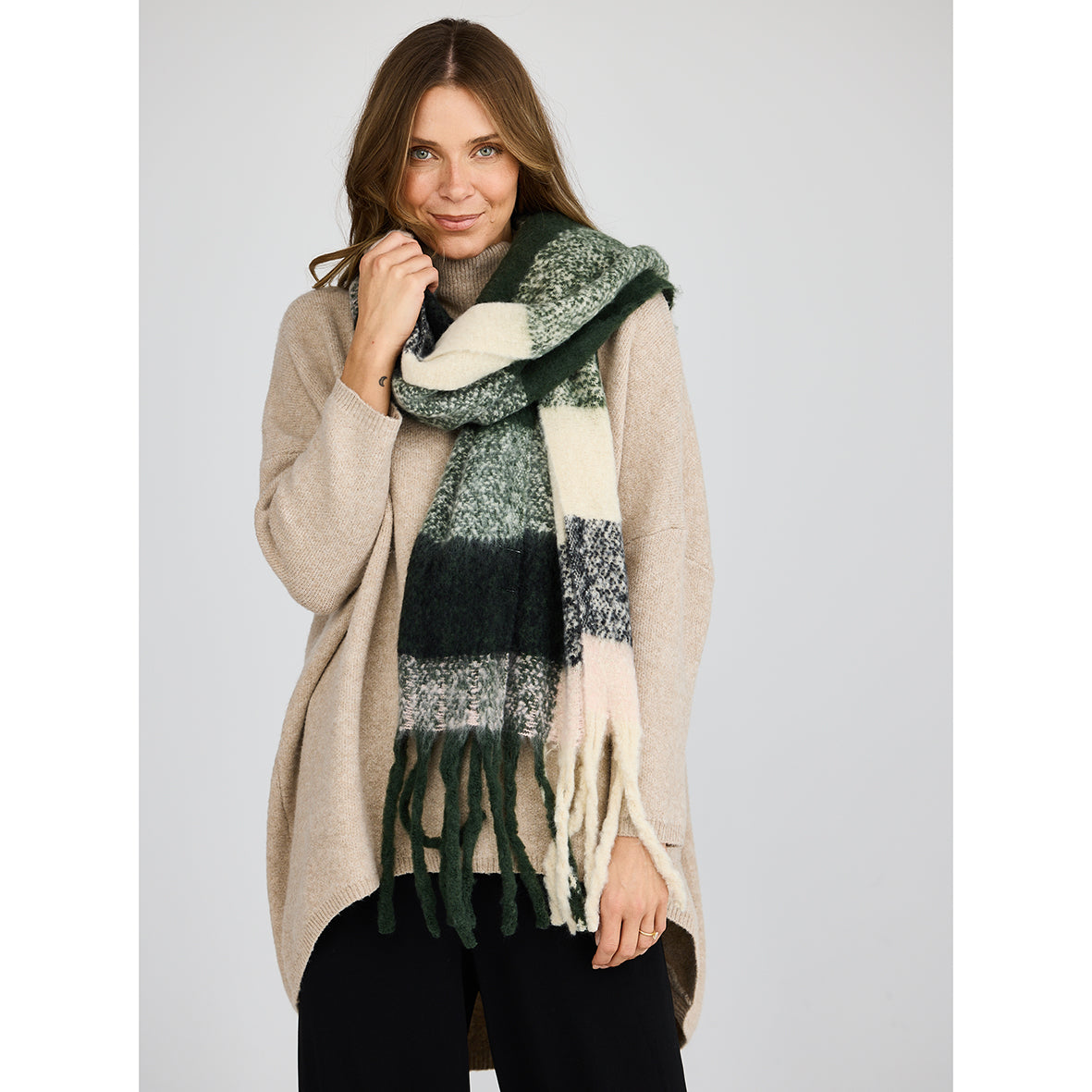 Bristol Scarf Green