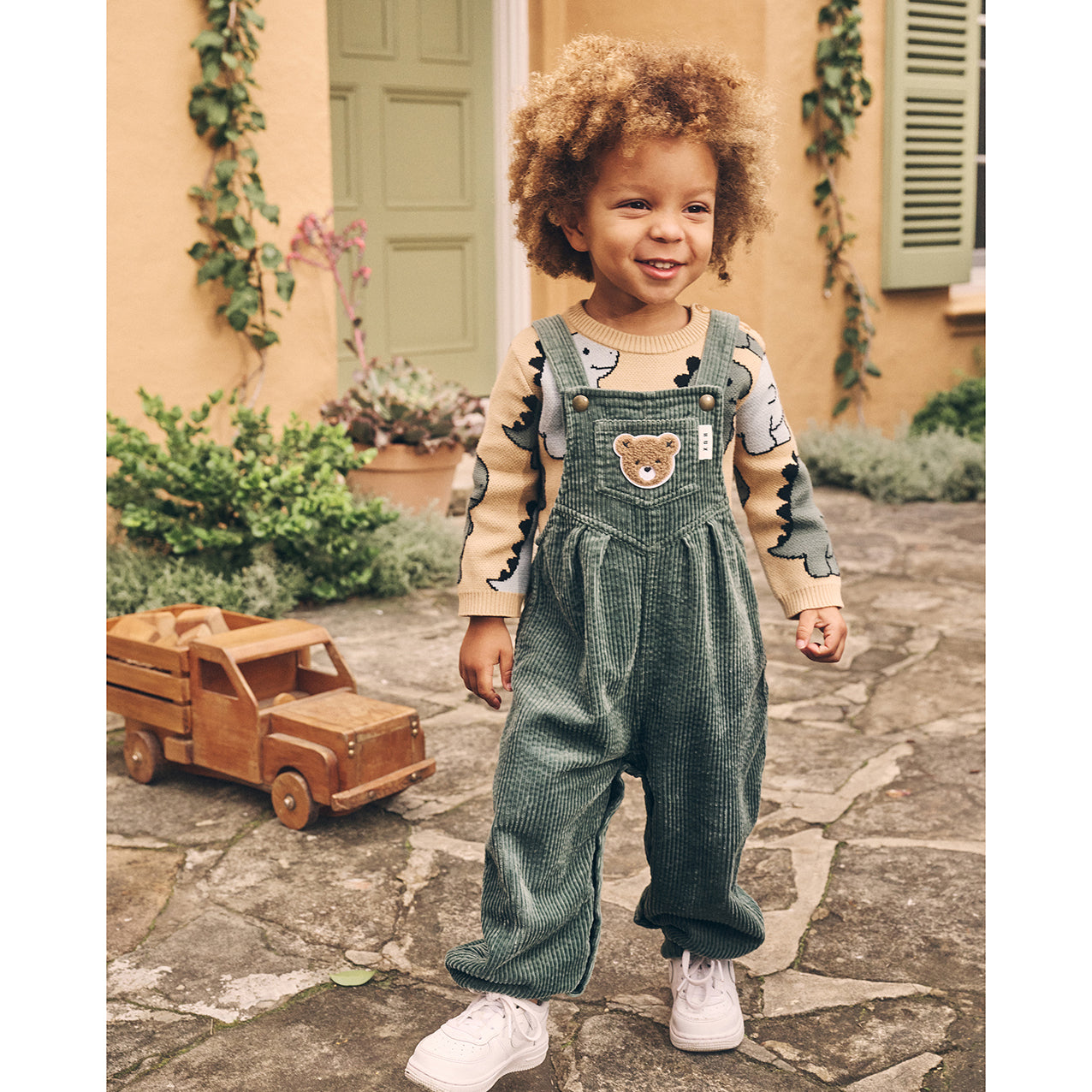 Cord Overalls Light Spruce