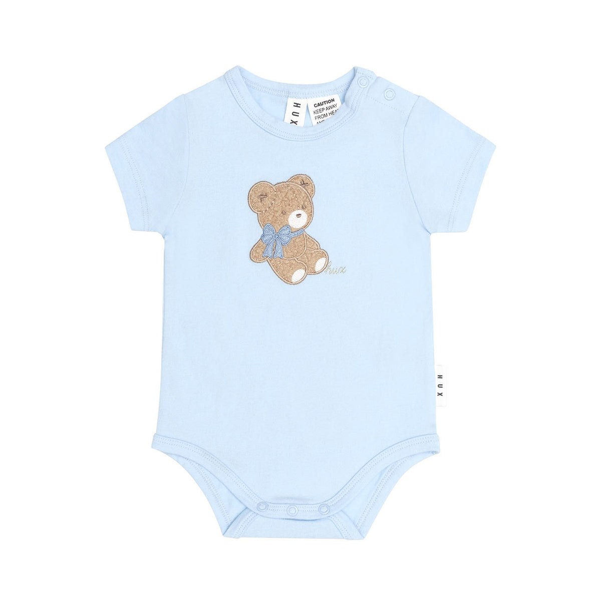 Bow Hux S/Slv Bodysuit Blue