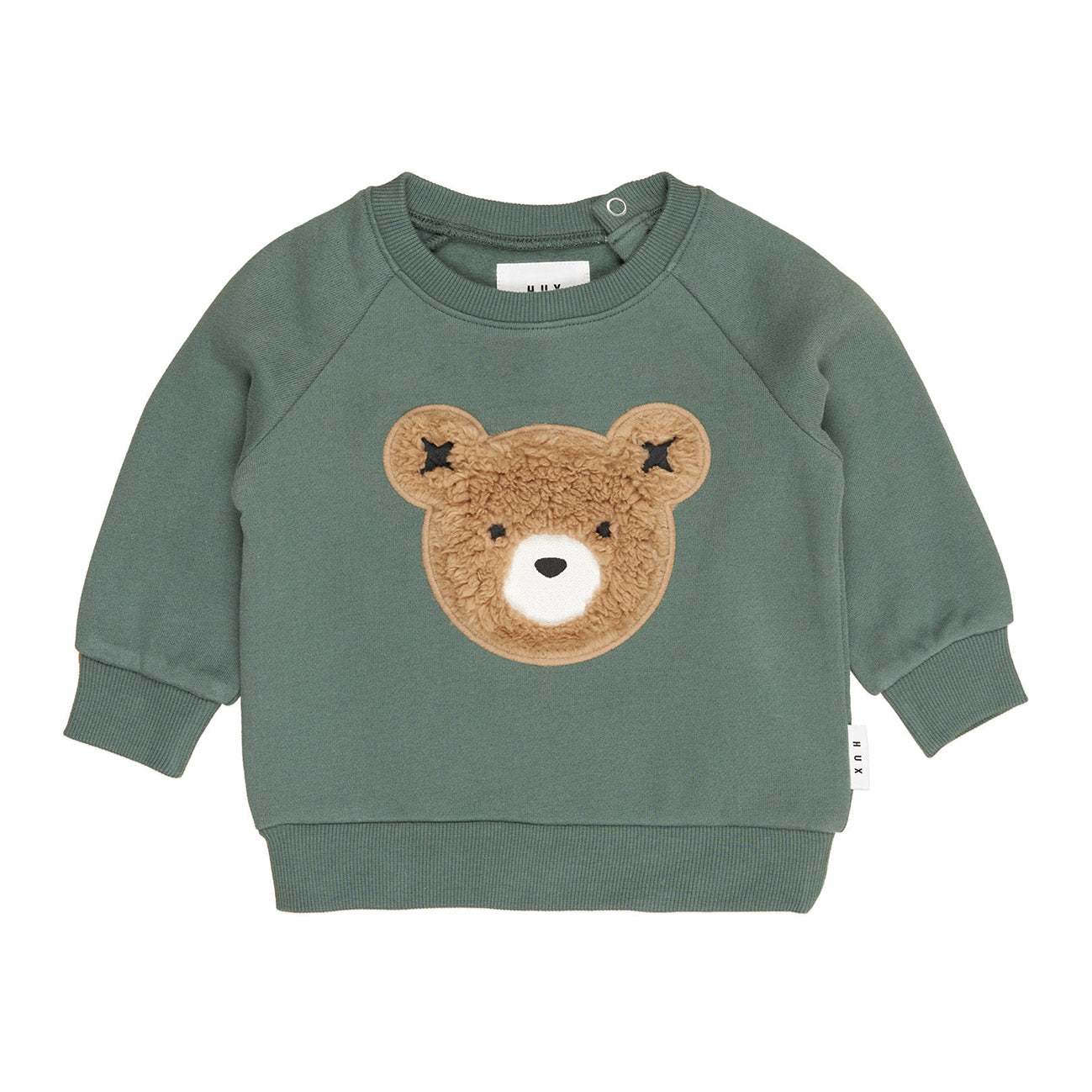 Furry Huxbear Sweatshirt Light Spruce