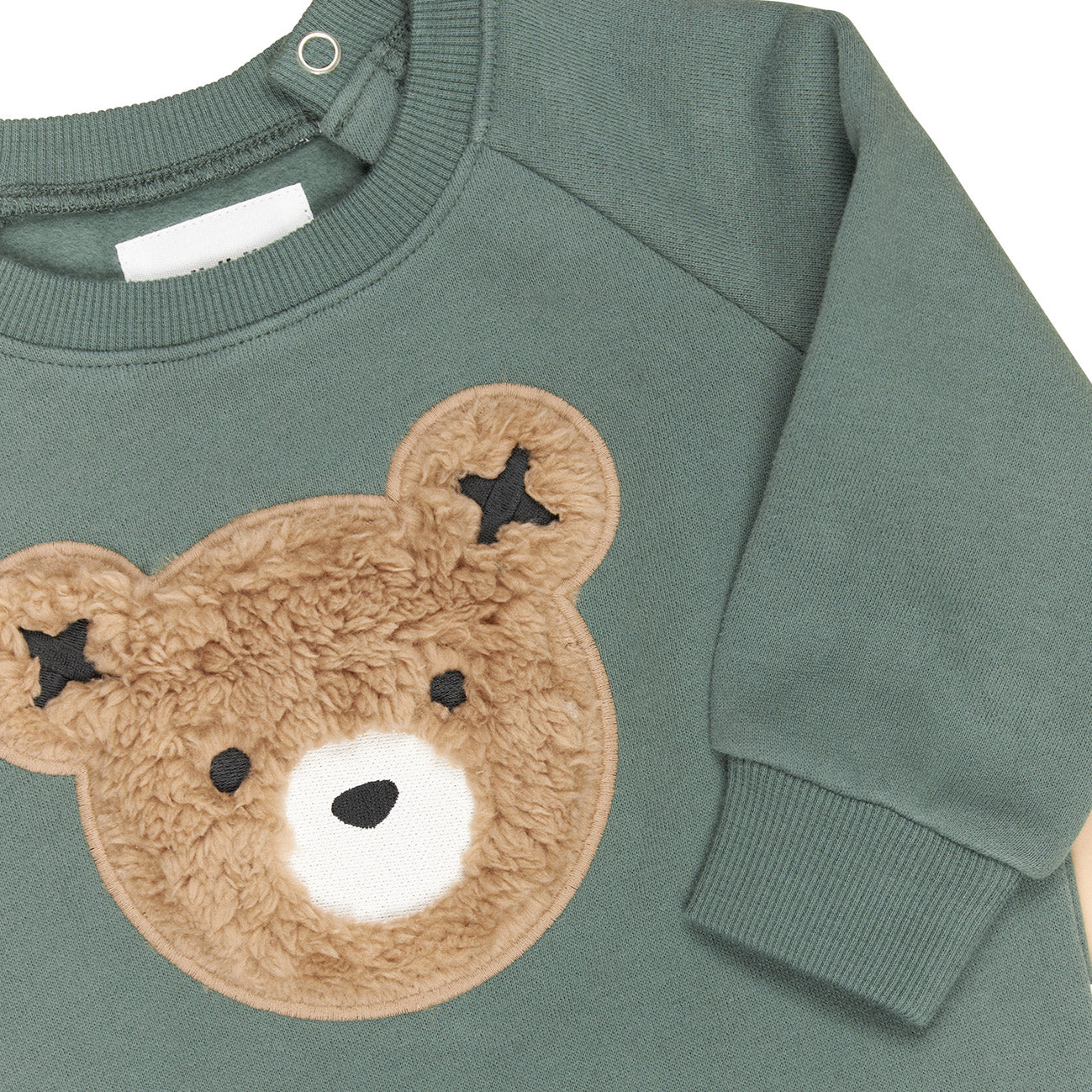 Furry Huxbear Sweatshirt Light Spruce