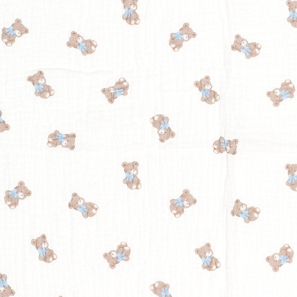 My First Hux Muslin Wrap Blue O/S