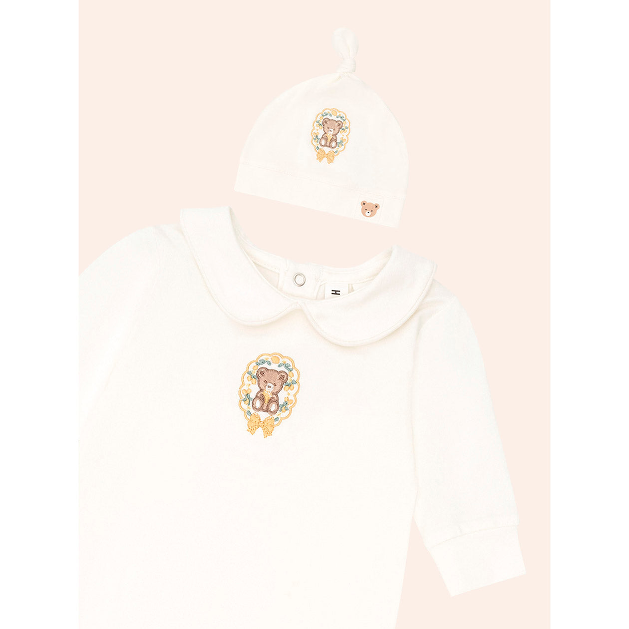 Hux Lemon Newborn 2pc Set