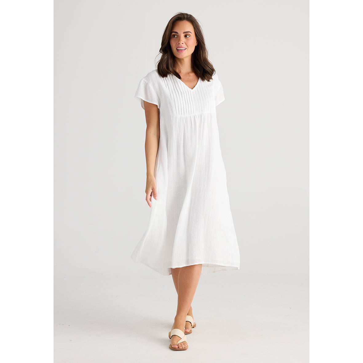 Alfresco Dress White