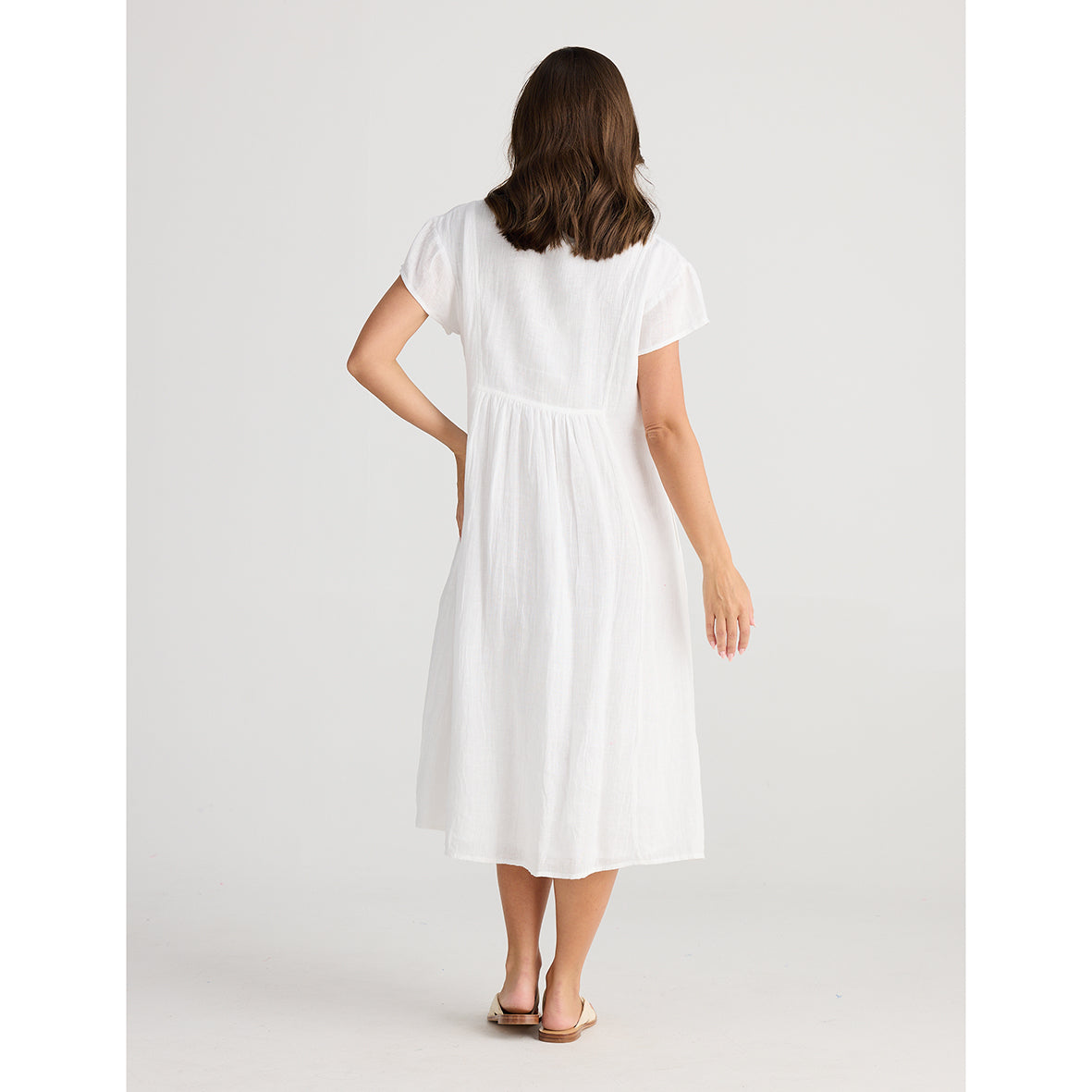 Alfresco Dress White