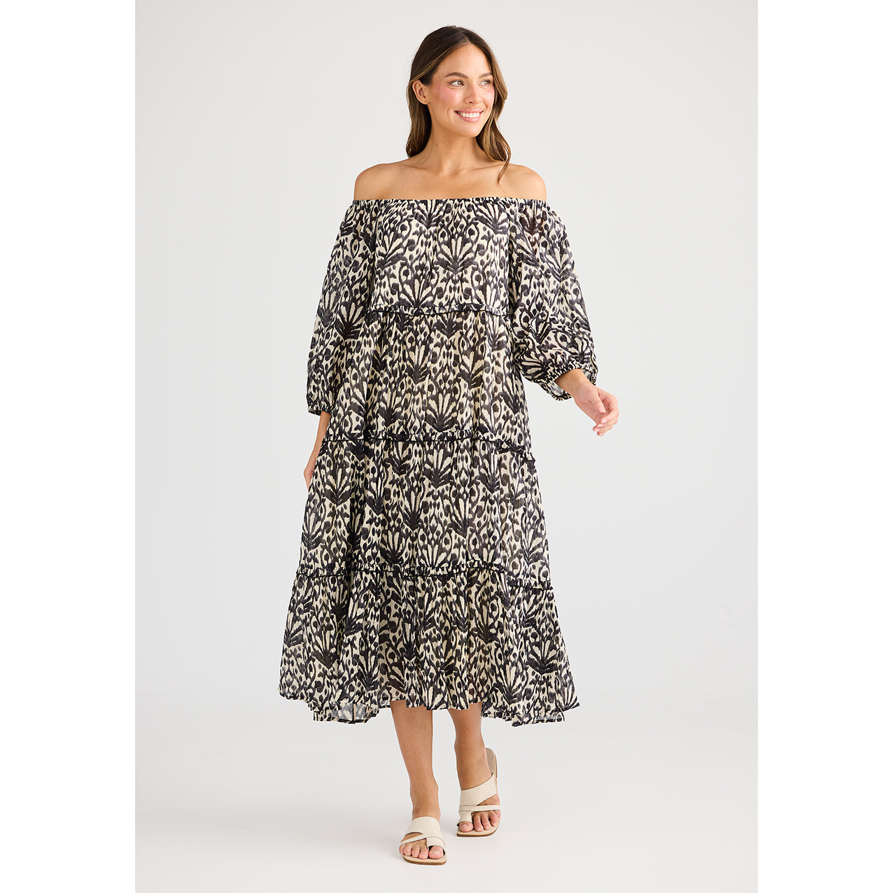 Grenadine Dress Spring Fan