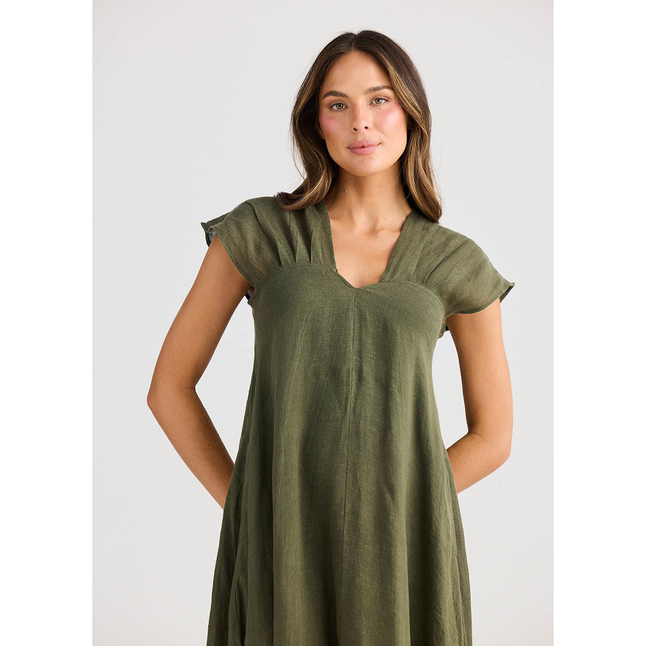 Sail Away Dress Olive