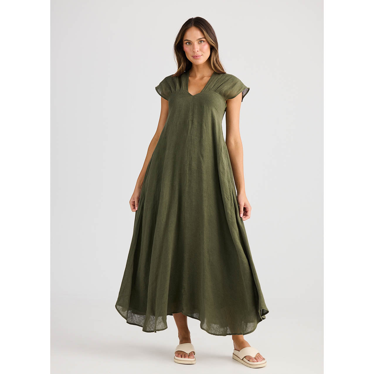Sail Away Dress Olive