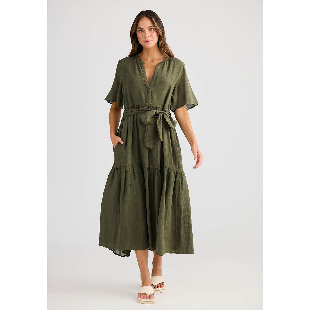 Lynwood Dress Olive