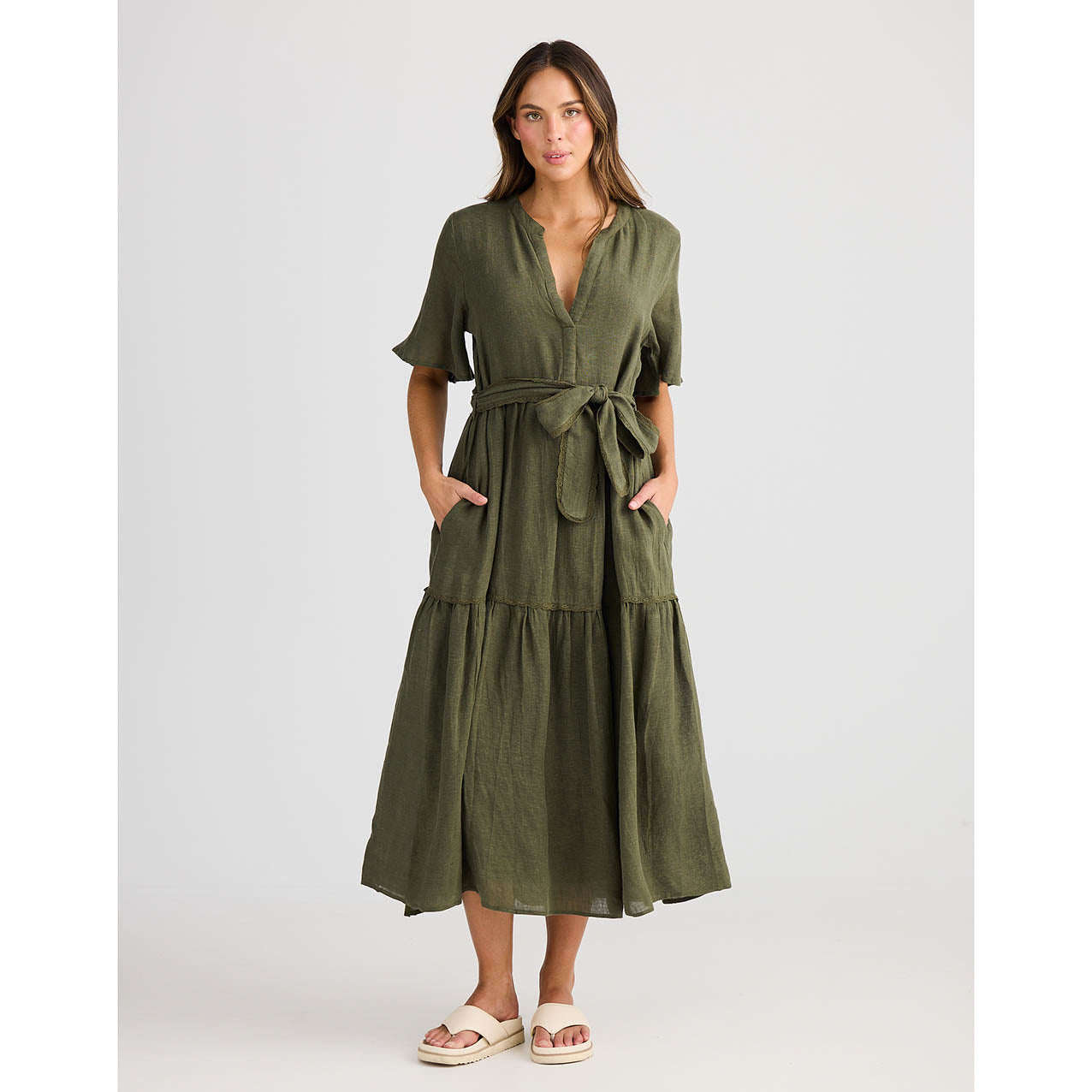 Lynwood Dress Olive