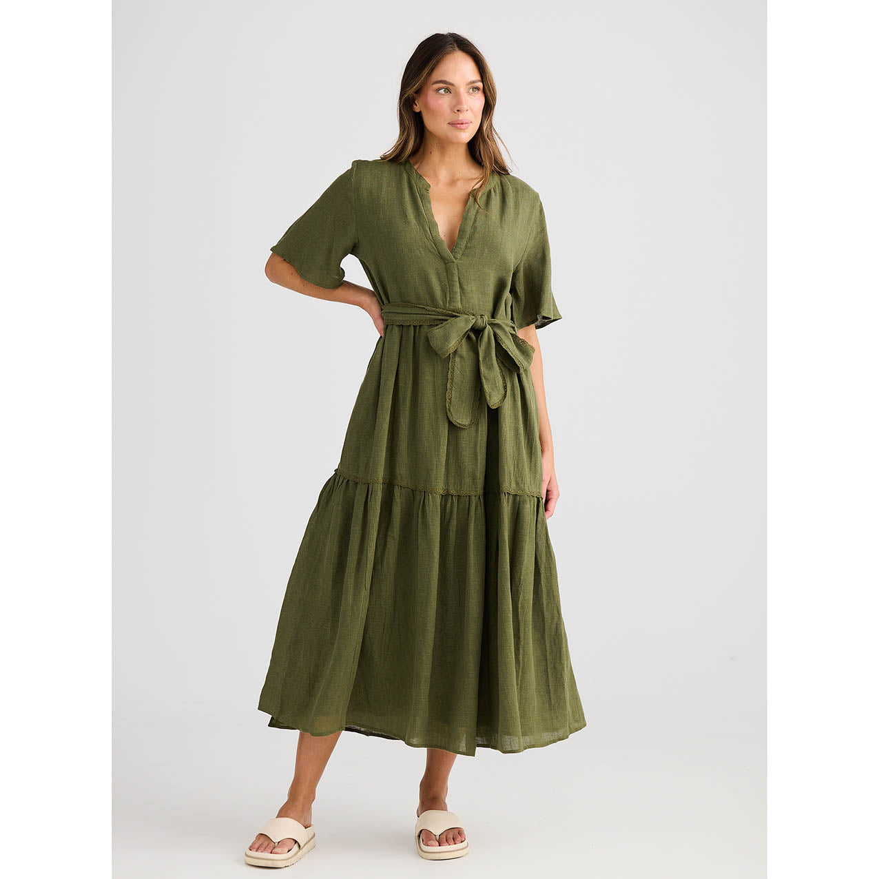 Lynwood Dress Olive
