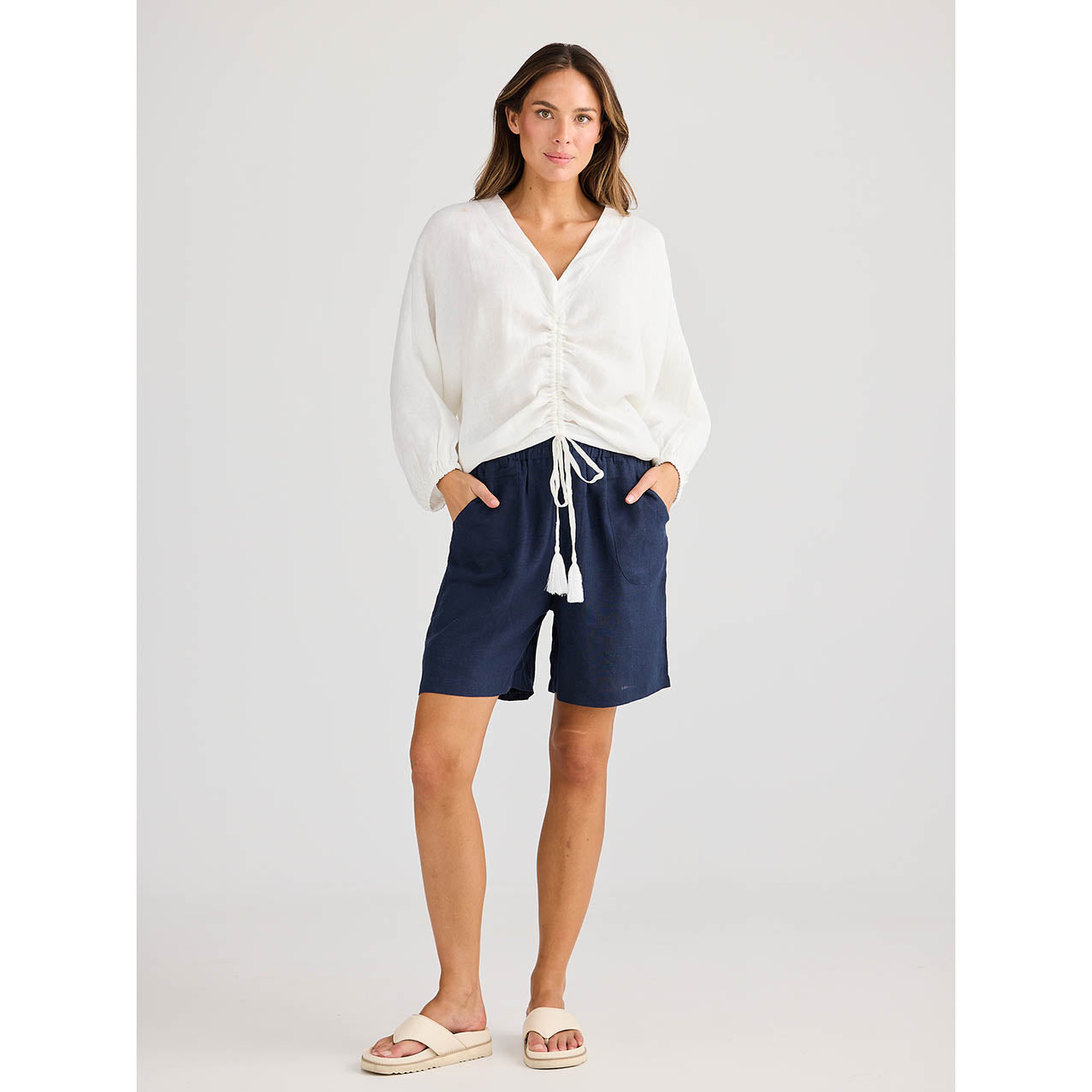 Happy Hour Top White