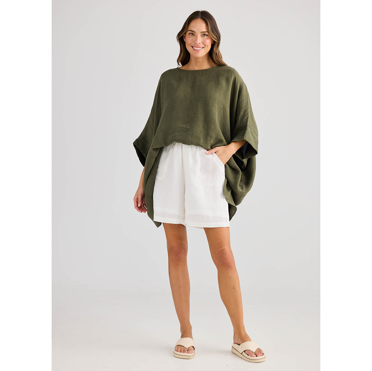 Hideaway Top Olive