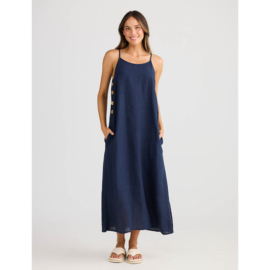 Cliffside Maxi Dress Navy