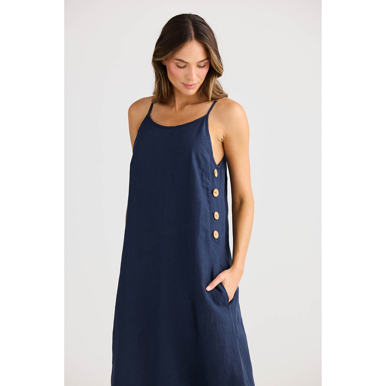 Cliffside Maxi Dress Navy