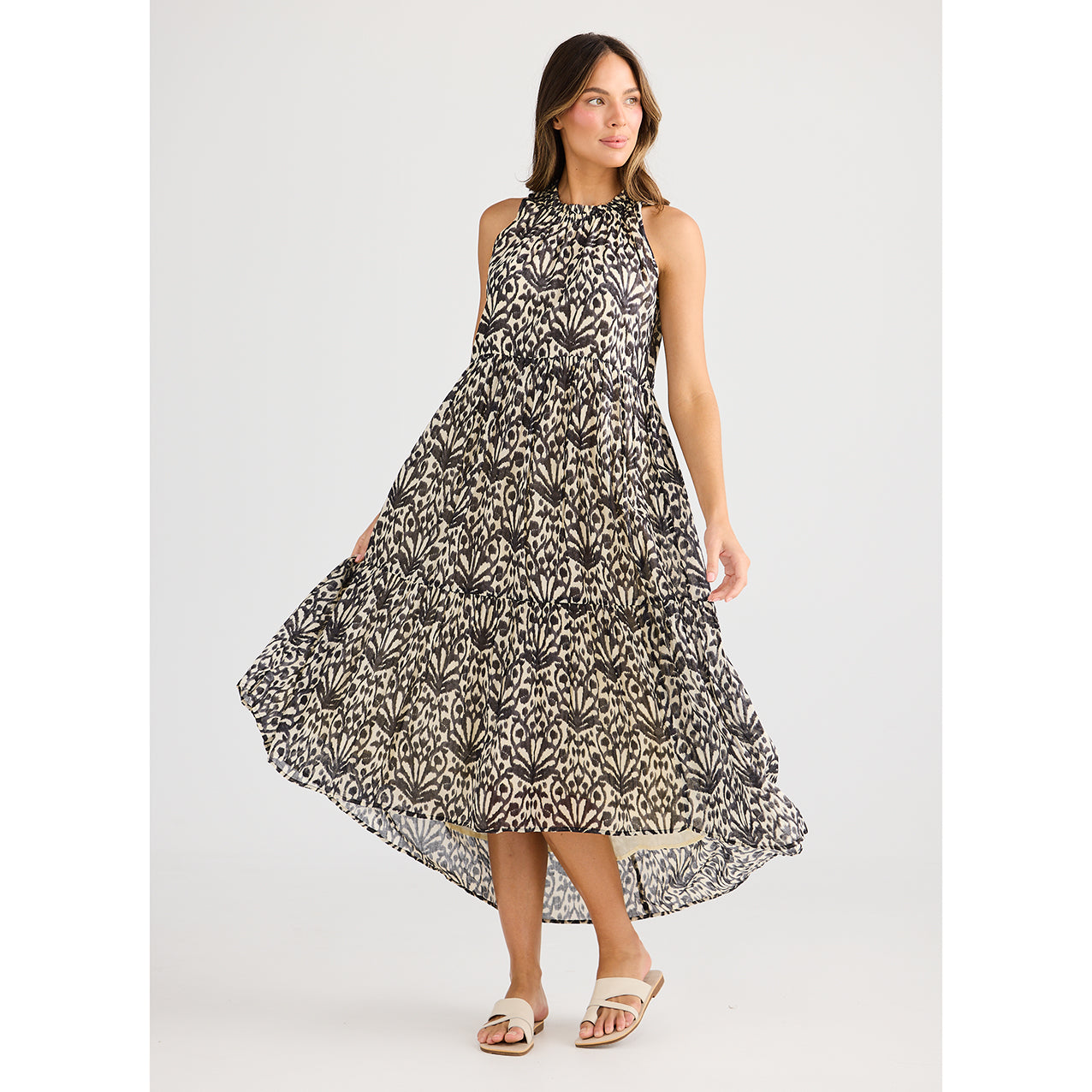 Margot Dress Spring Fan