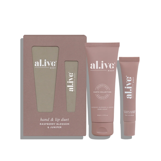 Hand & Lip Set Raspberry Blossom & Juniper