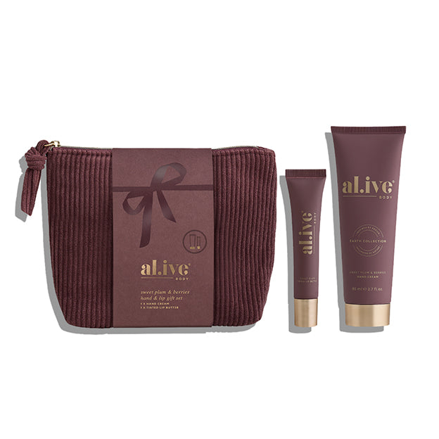 Hand & Lip Gift Set Sweet Plum & Berries