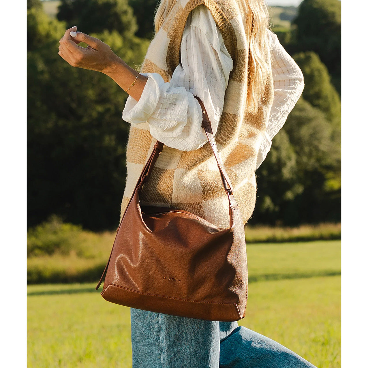 Helena Shoulder Bag Cognac