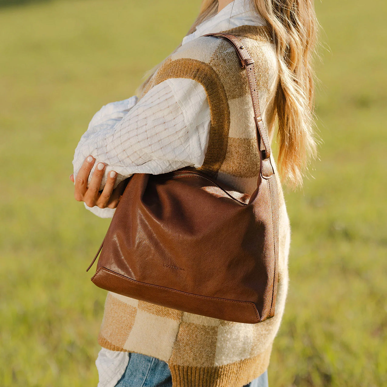Helena Shoulder Bag Cognac