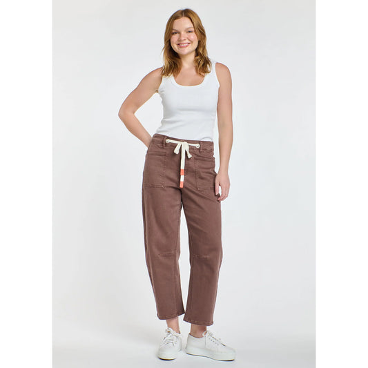 Carter Barrel Jean Chocolate