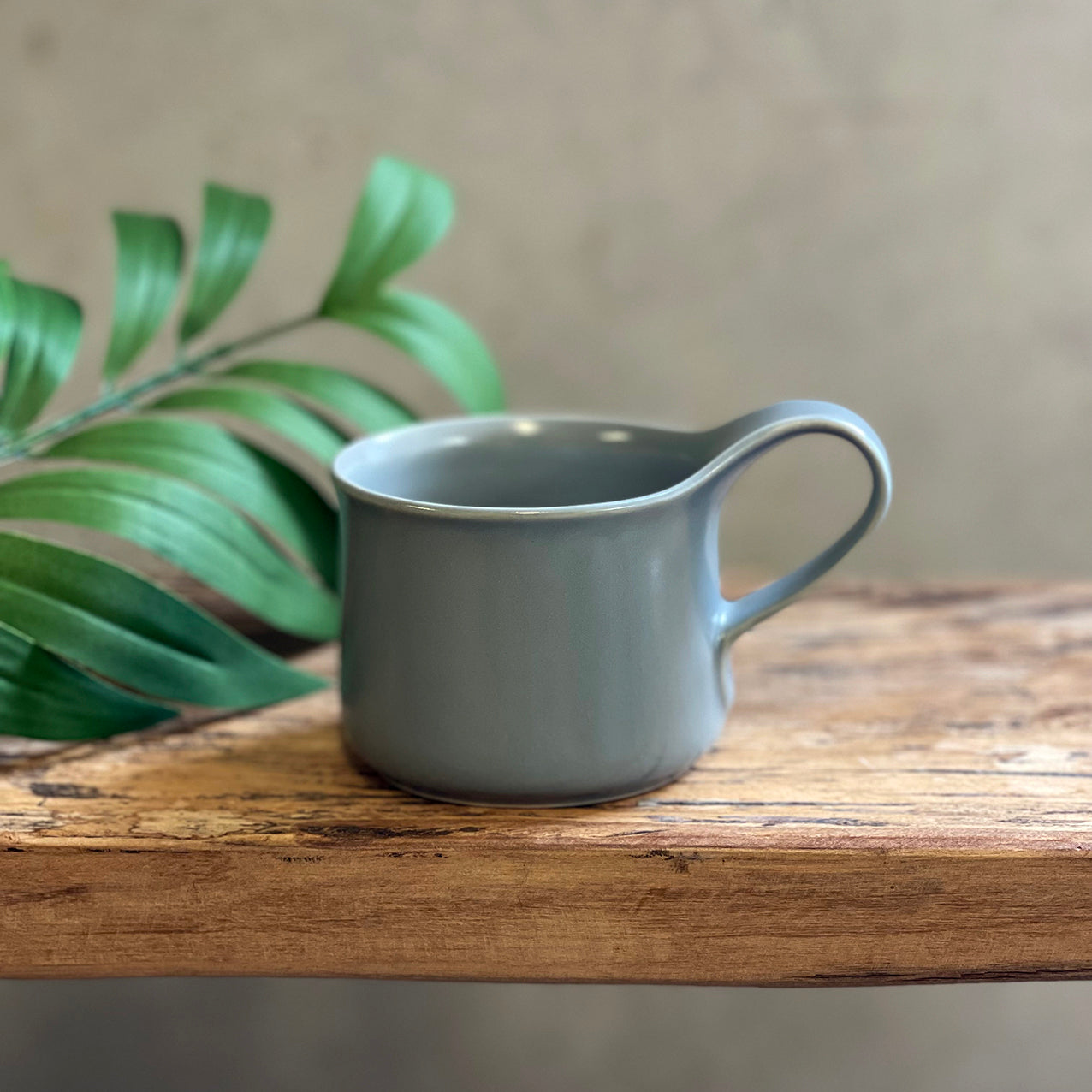 Zero Cafe Mug 200ml Silky Grey Blue