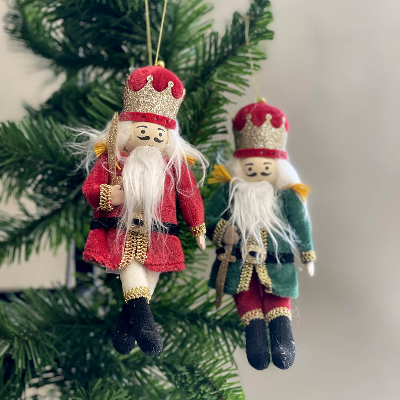 Nutcracker hanging christmas decoration